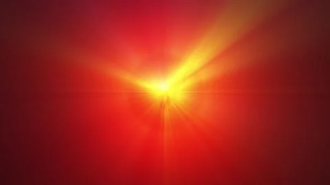 Centered rays of light on a light background. Animation of the sky Stock Footage 284317467