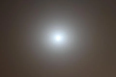 Centered Shining Ball Foto stock
