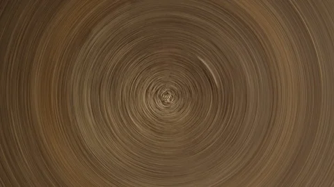 Centered shot of spinning wood surface Stock Footage 104221266