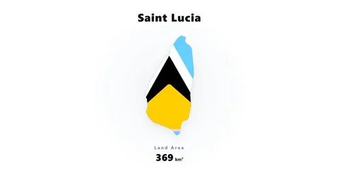 Centered teardrop emblem with diagonal black yellow and blue bands, soft white Stock Footage 345645424