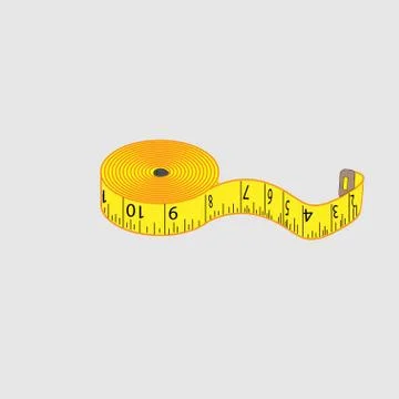 Centimeter, meter, tailor Stock Illustration