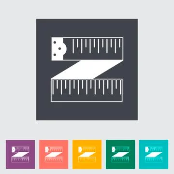 Centimetr icon. Stock Illustration