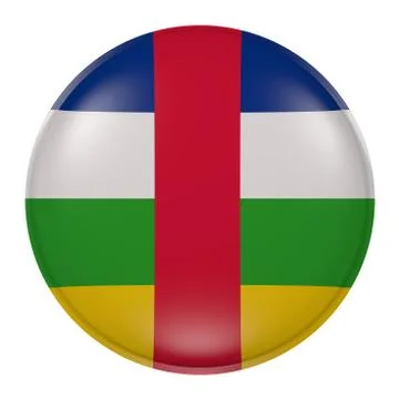 Central Africa button on white background Stock Illustration