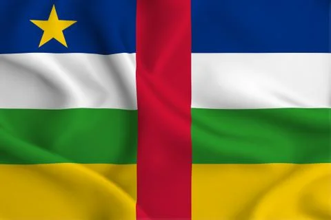 Central African Republic Illustrazione stock