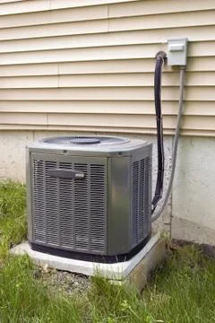 Central Air Conditioning Stock Photos