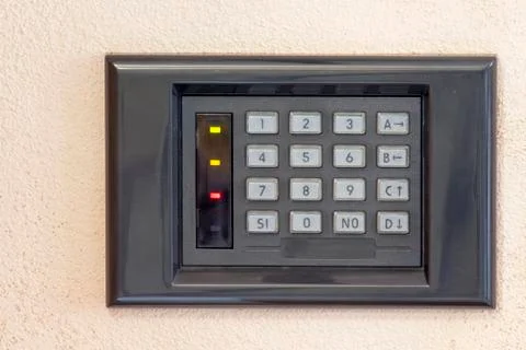 Central alarm 库存照片