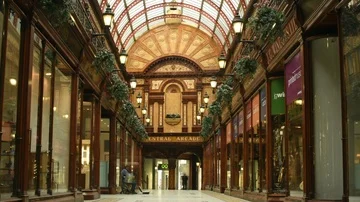 Central Arcade, Newcastle upon Tyne, timelapse Stock Footage 86110856