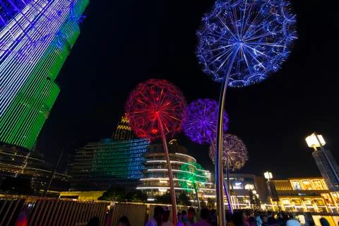 The central area of the city Foto stock