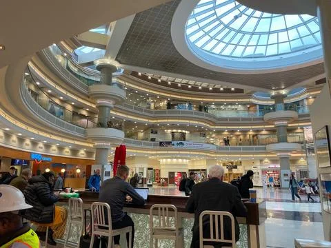 Central Atrium at ATL 写真素材