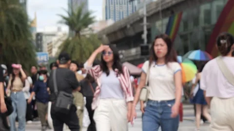 CENTRAL BANGKOK Stock Footage 277284385