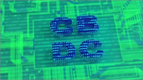 Central Bank Digital Currency CBDC - Animation on the future background. 4K, UHD Stock Footage 221820446