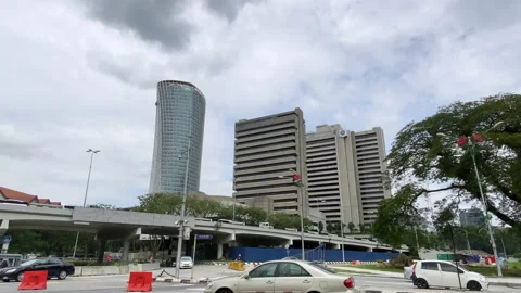 The Central Bank Headquarters Stock-Footage 132882348