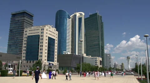 Central Boulevard of the Capital Stock Footage 40466470