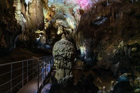 Central Cave Formation Stock-Fotos