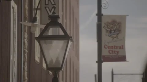 Central city sign Stock Footage 244705577