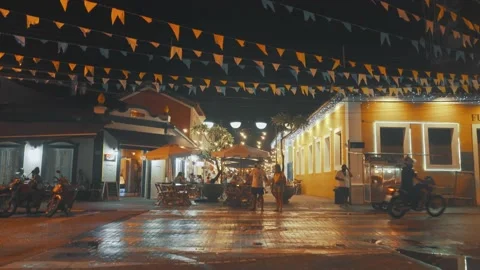 Central City Square Stock Footage 150496996