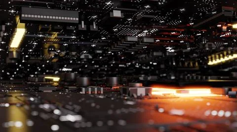 Central Computer Processors CPU concept Illustrazione stock