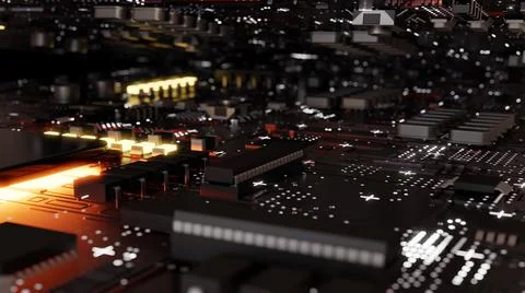 Central Computer Processors CPU concept Stock Illustration