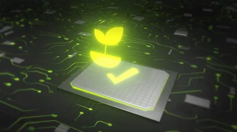 Central computer processors CPU.Quantum computer, large data processing, data 库存插图