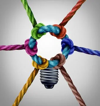 Central Creativity Stock Illustration