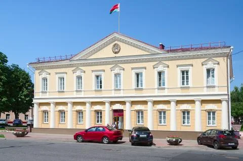 Central District Administration of Gomel, Belarus Stock-Fotos