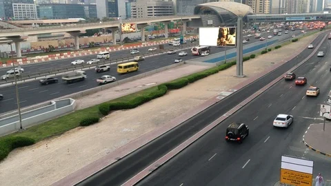 Central Dubai Video stock 119072953