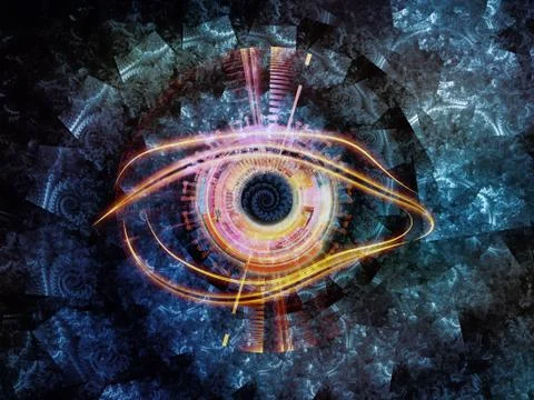 Central Eye イラスト素材