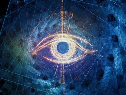 Central Eye Stockillustratie