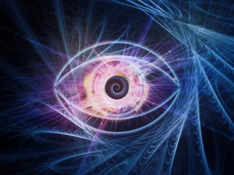 Central Eye Stockillustratie