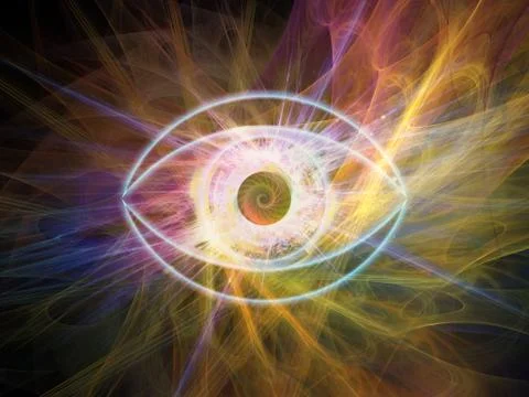 Central Eye Stock Illustration