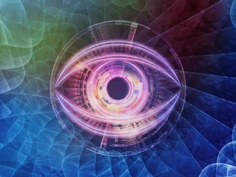 Central Eye 스톡 일러스트