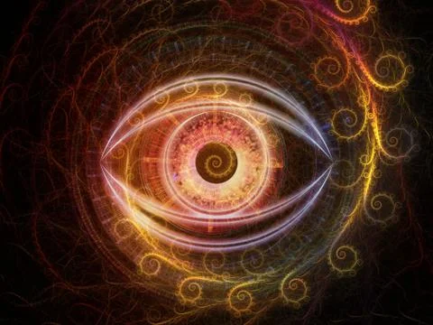 Central Eye 스톡 일러스트