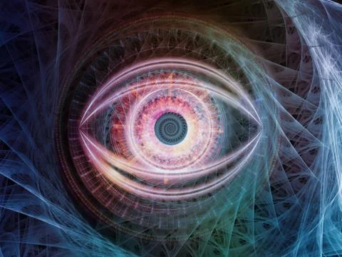 Central Eye 스톡 일러스트