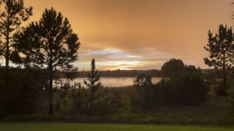 Central Florida Sunset Stock Footage 206575566