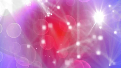 Central glowing field forming network as white nodes emerging, pulsing, Stock Footage 334744401