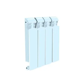 Central Heating Radiator Stock Illustration