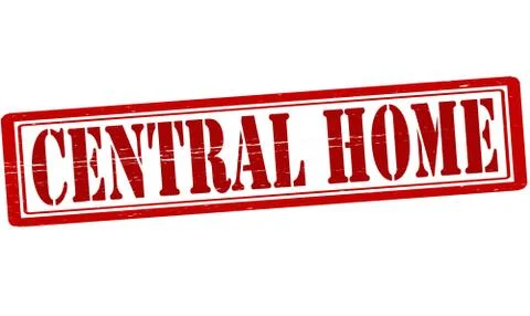 Central home Illustrazione stock