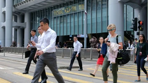Central Hong Kong Stock Footage 116588643