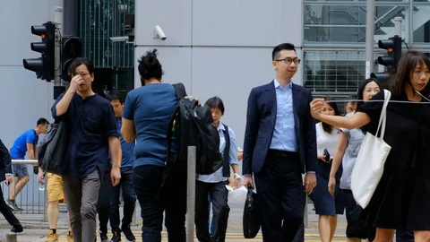 Central Hong Kong Stock Footage 116588658