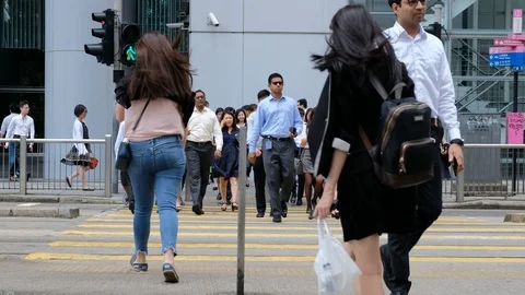 Central Hong Kong Stock Footage 116588659
