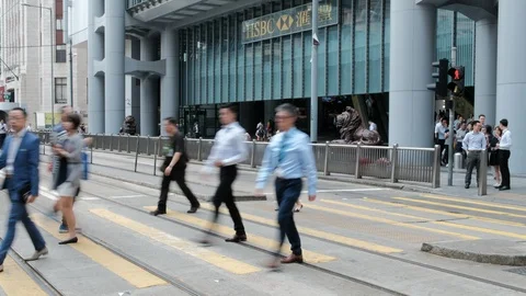 Central Hong Kong Stock Footage 116588678