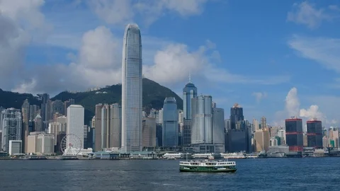 Central Hong Kong Stock Footage 119011966