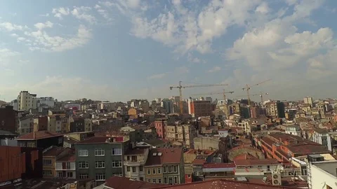 Central Istanbul - Original Timelapse Stock Footage 81742687