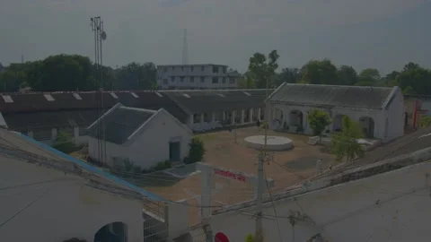 Central jail india (prison) in india Video stock 222034462