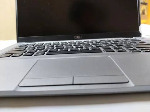 Central Java Indonesia 10 June 2026: Closeup view of a Dell laptop showcasing Stock Photos