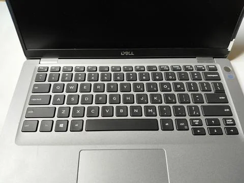 Central Java Indonesia 10 June 2026: Closeup view of a Dell laptop showcasing Фото