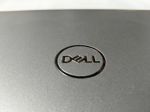 Central Java Indonesia 10 June 2026: Close-up of the Dell logo displayed on the  Stock Photos