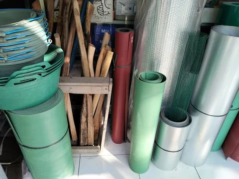 Central Java Indonesia 11 July 2026: A well-stocked building materials store Stock-Fotos