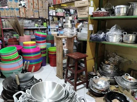 Central Java Indonesia 11 June 2026: A traditional household cookware etc. Stock Photos