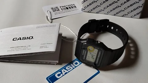 Central Java Indonesia 11 September 2026: Unboxing of a brand new authentic Casi Stock-Footage 345431723